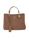 Emporio Armani Shoulder Bag In Brown