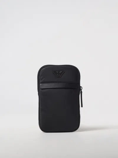 Emporio Armani Shoulder Bag  Men Color Black