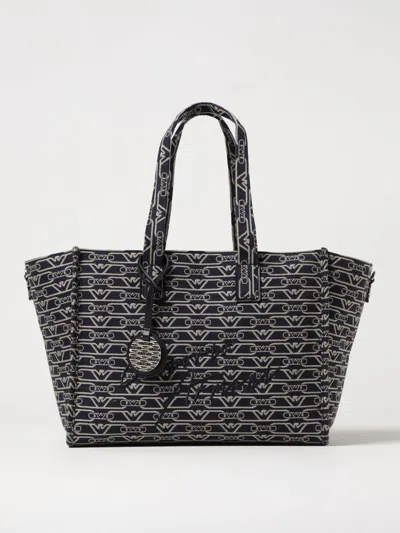 EMPORIO ARMANI SHOULDER BAG EMPORIO ARMANI WOMAN COLOR DENIM,422452028