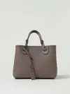 Emporio Armani Shoulder Bag  Woman Color Dove Grey In Gray
