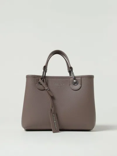 Emporio Armani Shoulder Bag  Woman Color Dove Grey In Gray