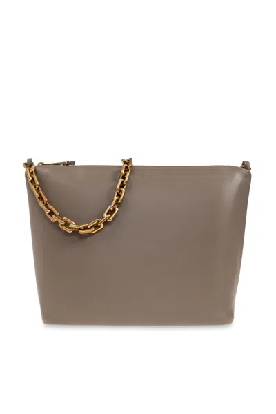 Emporio Armani Shoulder Bag `hobo Medium` In Gray