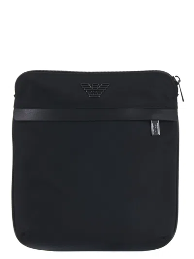 Emporio Armani Shoulder Bag In Nero