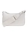 Emporio Armani Faux-leather Shoulder Bag In White