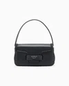 Emporio Armani Shoulder Bag With Buckle In Black