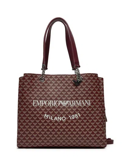 Emporio Armani Shoulder Bag  Woman Color Burgundy