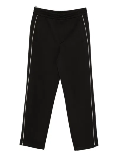 EMPORIO ARMANI SIDE-PIPING TRACK PANTS
