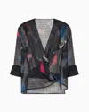 Emporio Armani Sleeveless V-neck Wrap Top