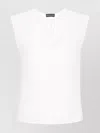Emporio Armani Sleeveless Crepe De Chine Blouse