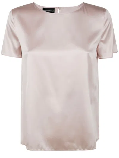 EMPORIO ARMANI EMPORIO ARMANI SILK SATIN BLOUSE