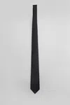 Emporio Armani Silk Tie In Black