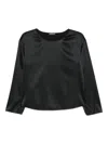 Emporio Armani Top  Woman Color Black In Black