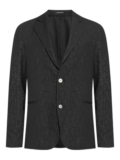 EMPORIO ARMANI SINGLE-BREASTED BLAZER