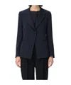 Emporio Armani Single-breasted Blazer In Black