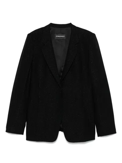EMPORIO ARMANI EMPORIO ARMANI SINGLE-BREASTED BLAZER JACKET