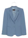 Emporio Armani Single-breasted Blazer Jacket In Blue