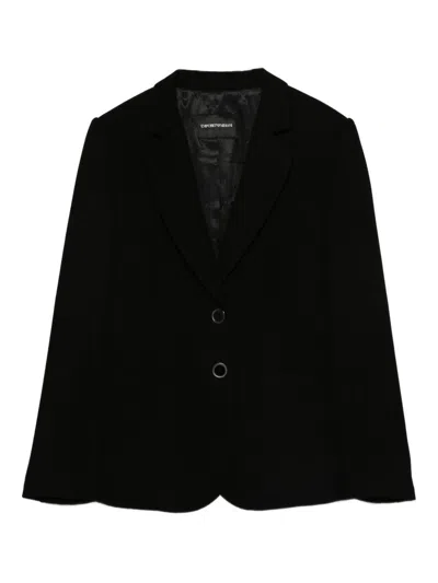 EMPORIO ARMANI EMPORIO ARMANI SINGLE-BREASTED BLAZER JACKET