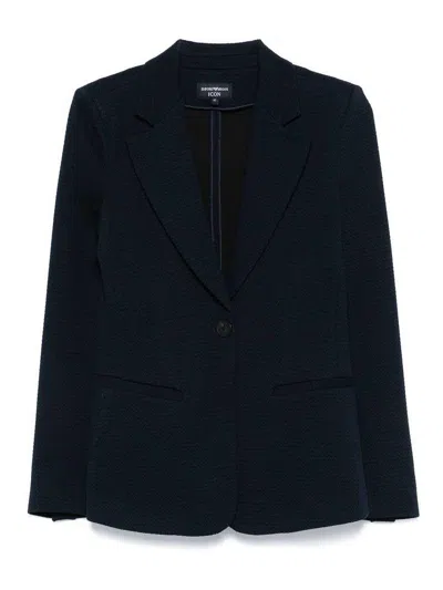 EMPORIO ARMANI SINGLE-BREASTED BLAZER JACKET