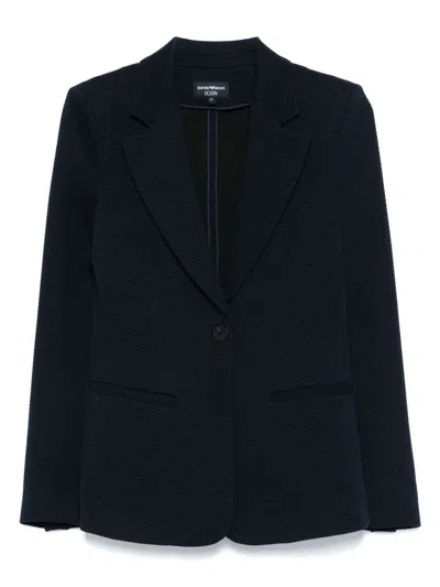 EMPORIO ARMANI SINGLE-BREASTED BLAZER JACKET