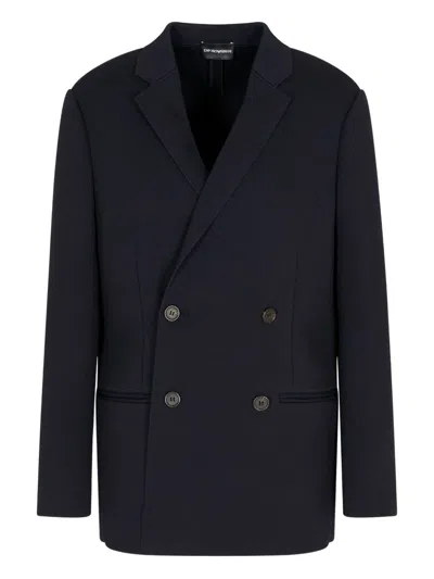 EMPORIO ARMANI EMPORIO ARMANI SINGLE-BREASTED BLAZER JACKET