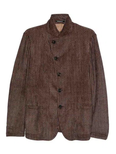 EMPORIO ARMANI SINGLE-BREASTED BLAZER JACKET
