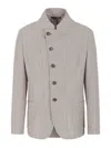 Emporio Armani Blazer - Beis In Brown