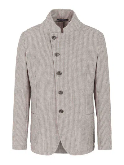 Emporio Armani Blazer - Beis In Multi