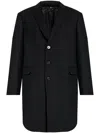 Emporio Armani Long-sleeved Casual Jacket In Black