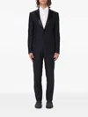 Emporio Armani Single-breasted Suit In Blue