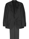 Emporio Armani Single-breasted Suit In Grey