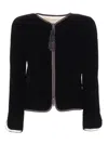 Emporio Armani Single-breasted Tailored Blazer With Notched Lapels In Black