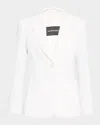 Emporio Armani Wafer Textured Blazer