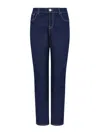 Emporio Armani Straight-leg Jeans In Blue