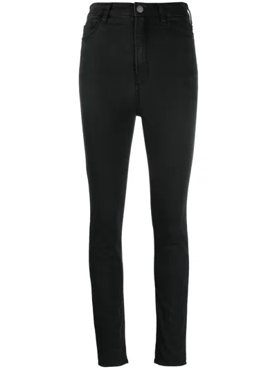 Emporio Armani Skinny Jeans In Black