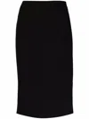 Emporio Armani Midi Skirts In Black