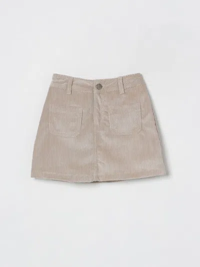 Emporio Armani Skirt  Kids Color Beige In Brown
