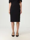 Emporio Armani Skirt  Woman Color Black In Black