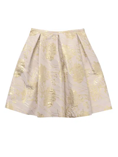 Emporio Armani Kids' Skirt In Gold