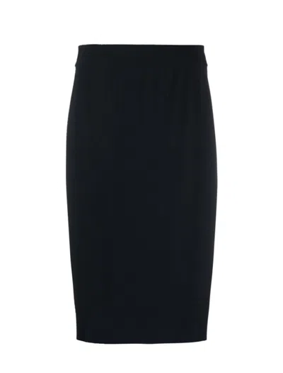 ワンピース EMPORIO ARMANI Women Mid Skirts EW001538TE14039UB115 BLUE Emporio Armani Pleated Midi Skirt | Blue | FARFETCH