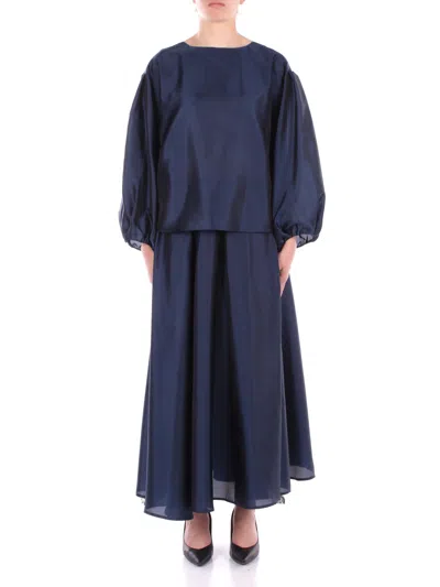Emporio Armani Skirts In Blue Blu E Verdi