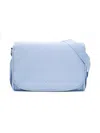 Emporio Armani Skull Plaque Baby Changing Bag In Blue