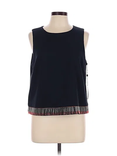 Emporio Armani Sleeveless Blouse In Black