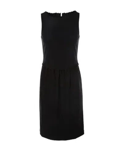 Emporio Armani Sleeveless Dress In Black