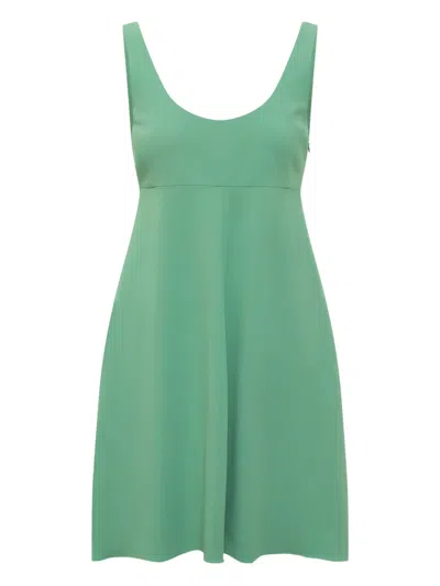 Emporio Armani Sleeveless Dress In Green