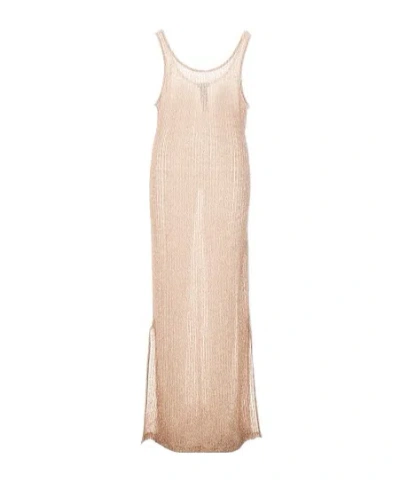 EMPORIO ARMANI RIBBED MAXI DRESS