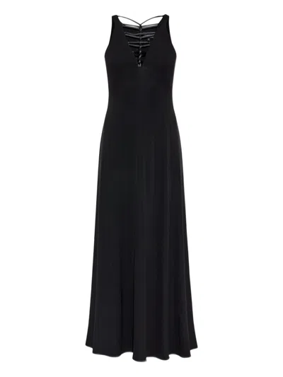 EMPORIO ARMANI SLEEVELESS LONG DRESS