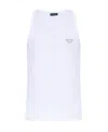 Emporio Armani Sleeveless T-shirt In White