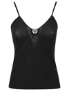 Emporio Armani Shoulder Strap Cross Back Halter Neck Coverup