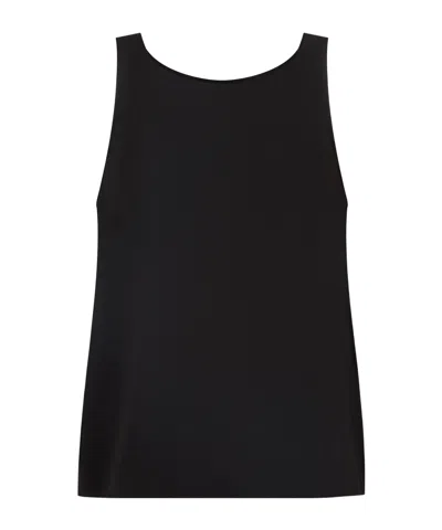 Emporio Armani Sleeveless Top In Black