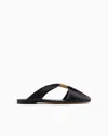 Emporio Armani Slides In Black
